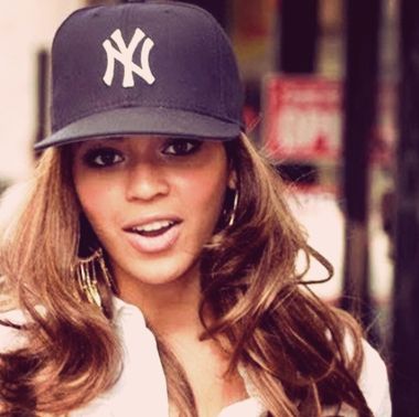 Beyonce and The Yankee Hat