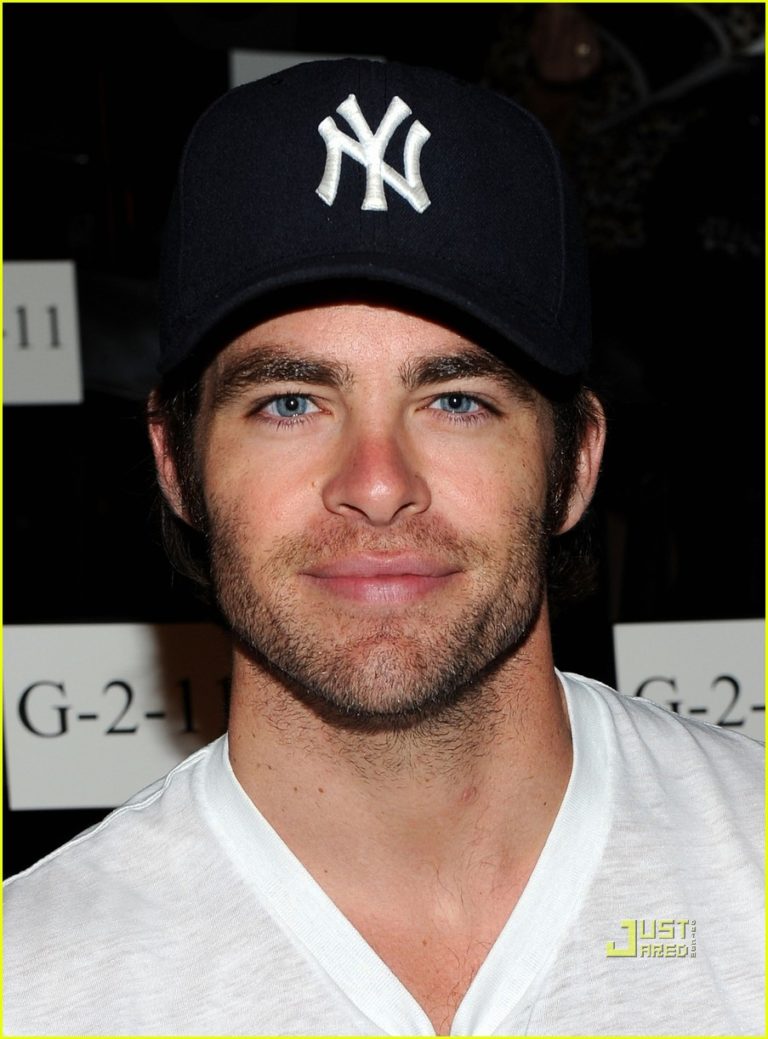 Chris Pine and The Yankee Hat