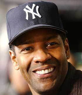 Denzel Washington and The Yankee Hat