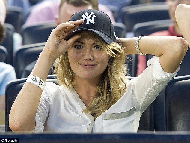Kate Upton and The Yankee Hat